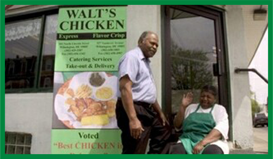 Founder of Walts Chicken